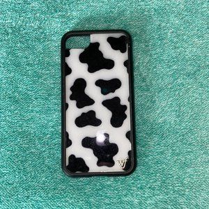 WILDFLOWER cow print iphone 7 case